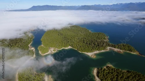 Turret Turtle and Dodd Islands Barkley Sound West Coast Vancouver Island BC photo