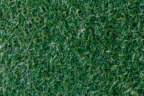 Aerial photography of green grass