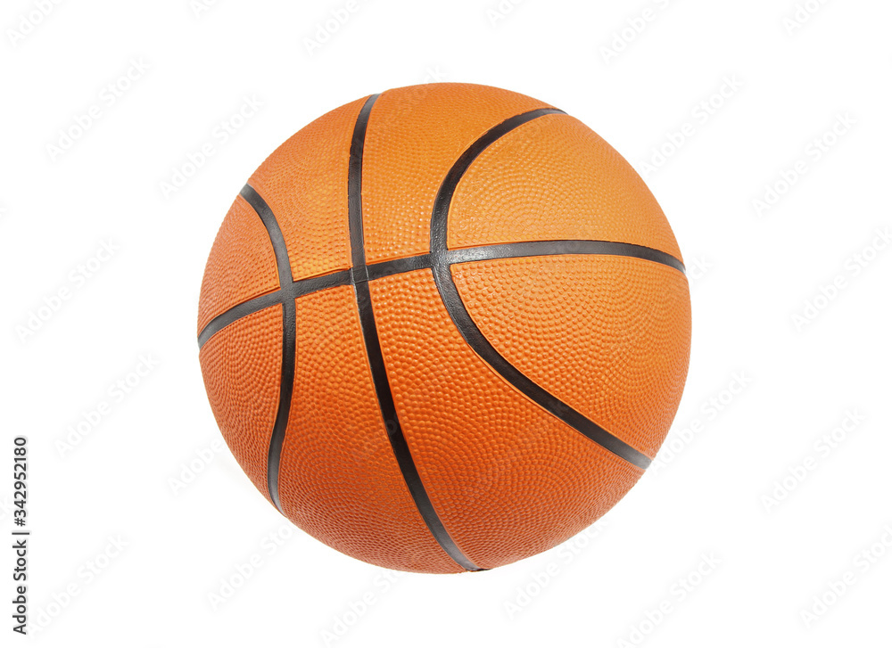 Basketball isolated on Background. Orange Ball, High resolution, Sports concept.