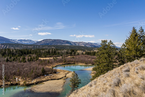 Wallpaper Mural fairmont creek running through a valley near columbia lake british columbia in the morning. Torontodigital.ca