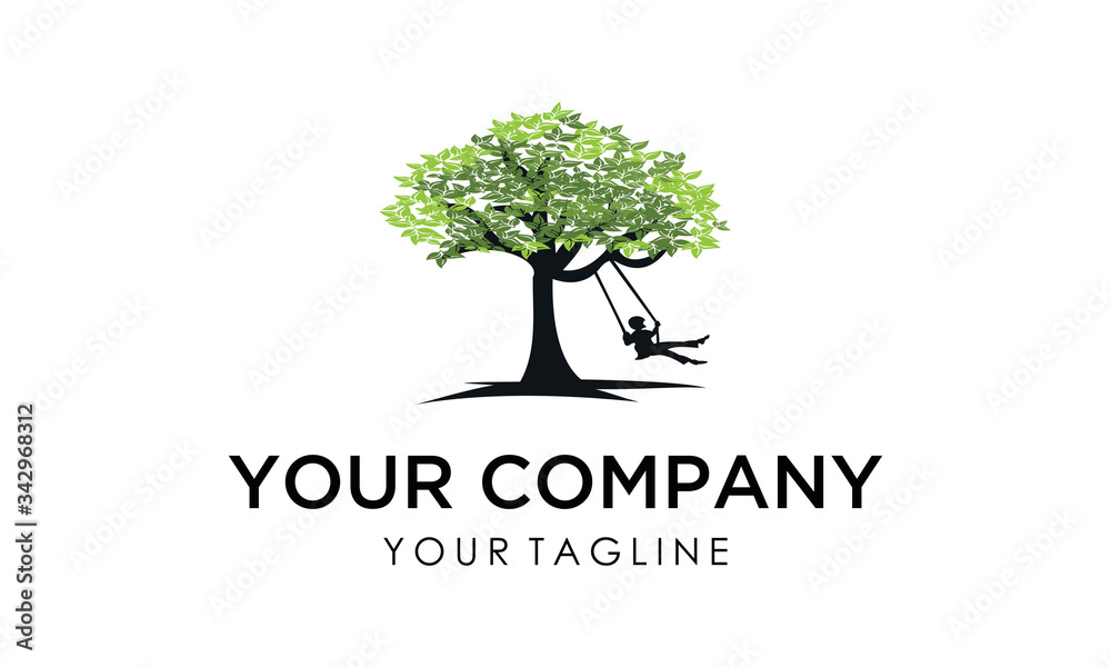 Obraz premium tree logo for your business