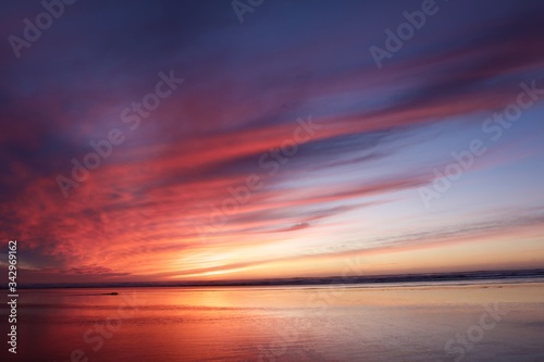 The most beautiful sunset I've ever seen on Cannon Beach, Oregon © ElizabethM
