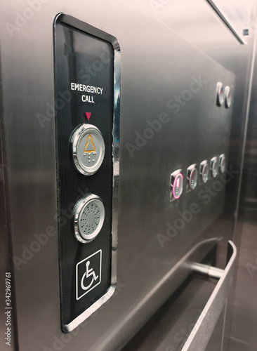  the elevator in office building.