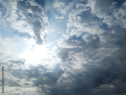 clouds in the sky