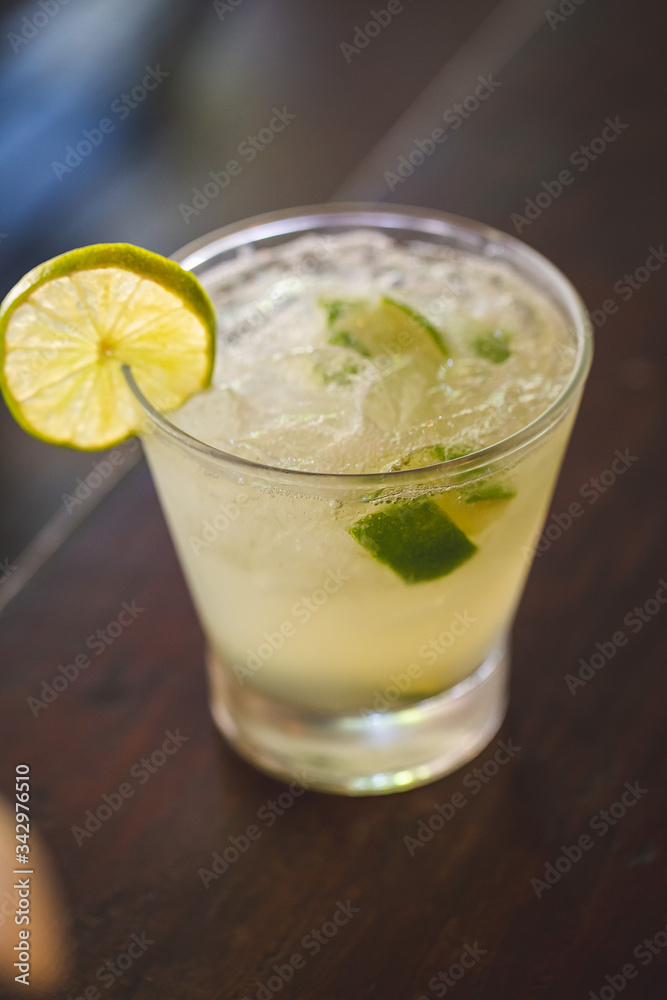 Brazilian Caipirinha Cocktail
