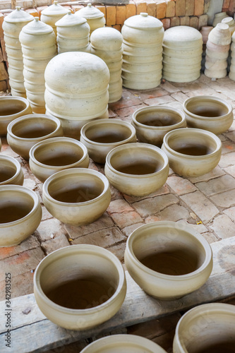 Thanh Ha Traditional Pottery Village, near Hoi An old town, Vietnam. Hoi An is a famous tourist destination in the world and Vietnam © Hien Phung