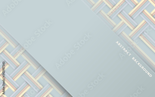 Abstract background cute basketry and gingham pattern. Modern cover design