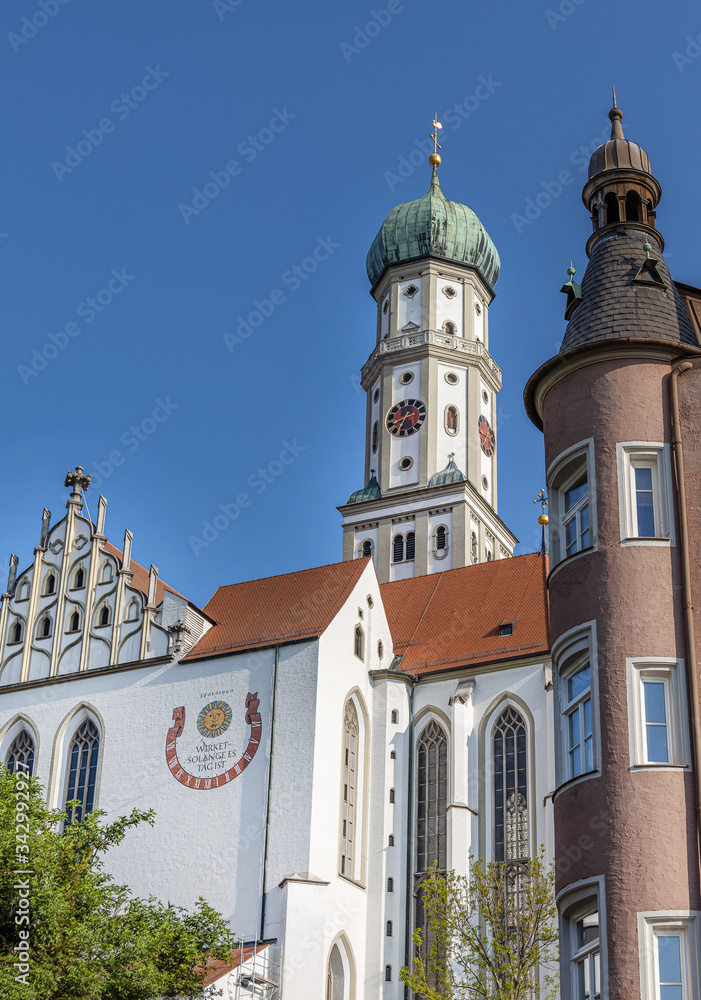 Φωτογραφία Augsburg Altstadt Bayern Reise Stadtrundgang Innenstadt