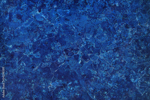 Blue marble texture for background or design art work.