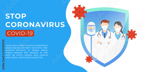 Vector illustration coronavirus COVID-19 design. Stop coronavirus COVID-19 sign, infographic, illustration, symbol vector design template. Coronavirus COVID-19 pandemic design Concepts.