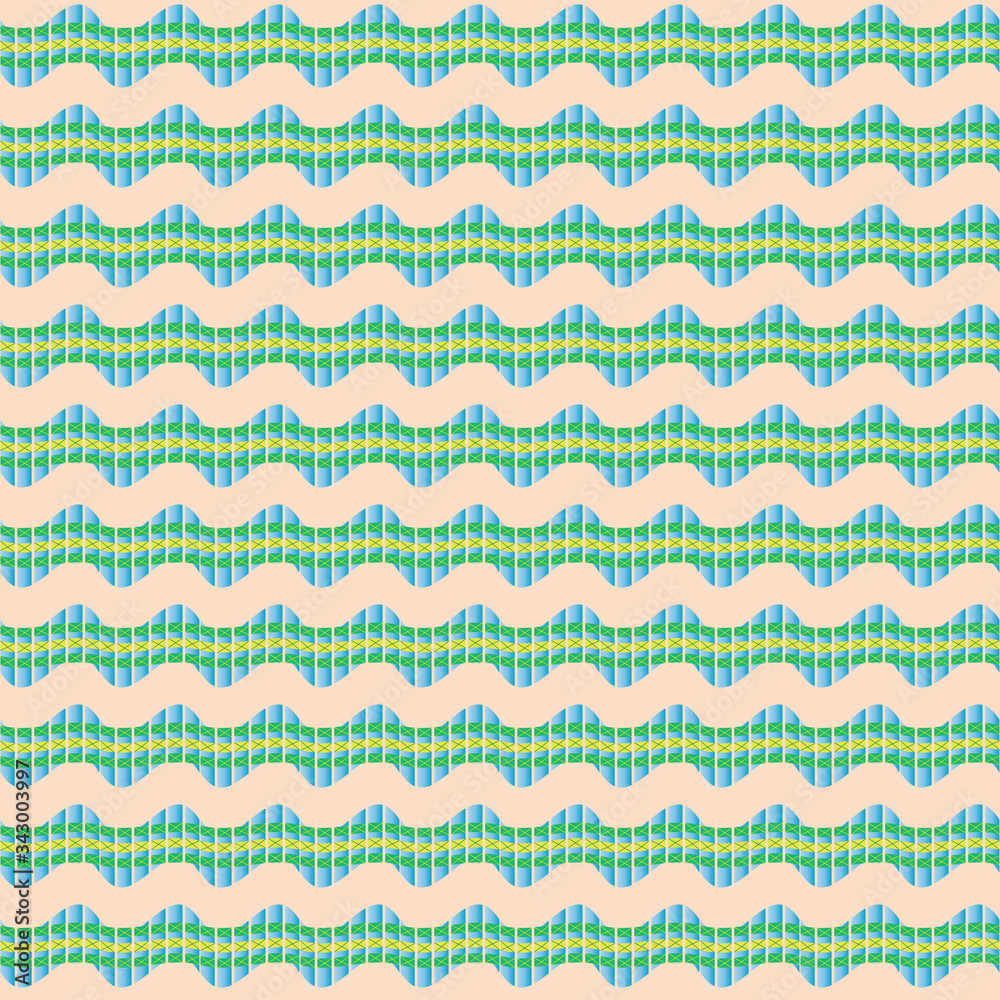 Wave background graphic.