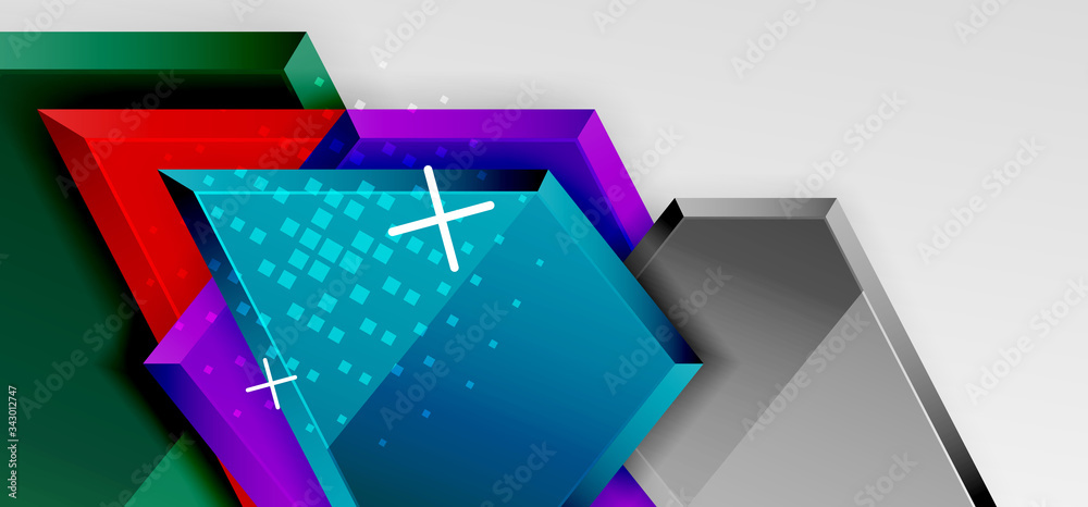 Metal glossy shiny geometric shapes with 3d effect composition. Techno futuristic vector abstract background For Wallpaper, Banner, Background, Card, Book Illustration, landing page Metal glossy shiny geometric shapes with 3d effect composition. Techno futuristic vector abstract background For Wallpaper, Banner, Background, Card, Book Illustration, landing page