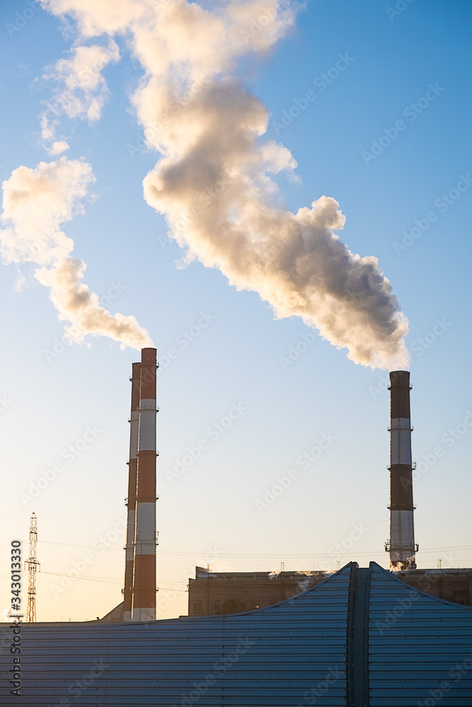thick smoke belching from factory chimneys thick smoke belching from factory chimneys