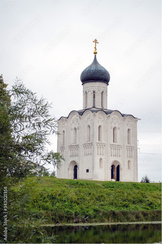 Church of the Intercession on the Nerl. Bogolubovo, Vladimir. Gold ring of Russia