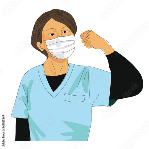careworker llustration 8
