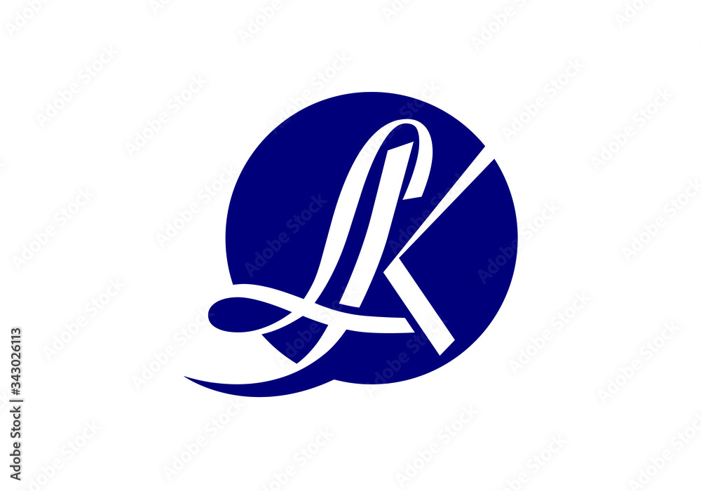 Initial Monogram Letter L K Logo Design Vector Template. LK Letter Logo Design Initial Monogram Letter L K Logo Design Vector Template. LK Letter Logo Design