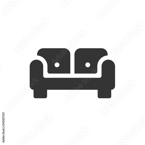 couch icon vector illustration design