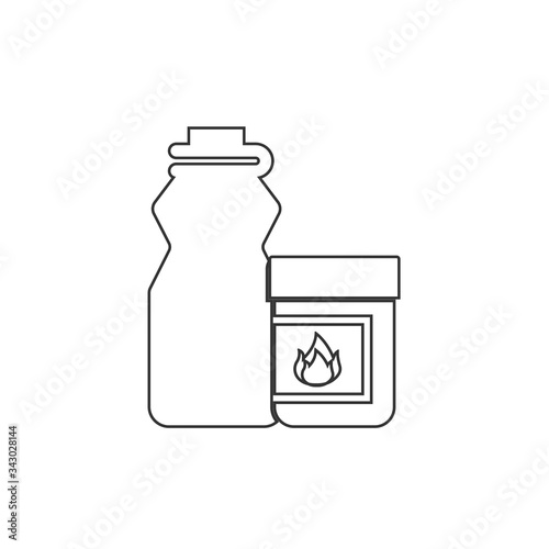 gym protein icon vector illustration design
