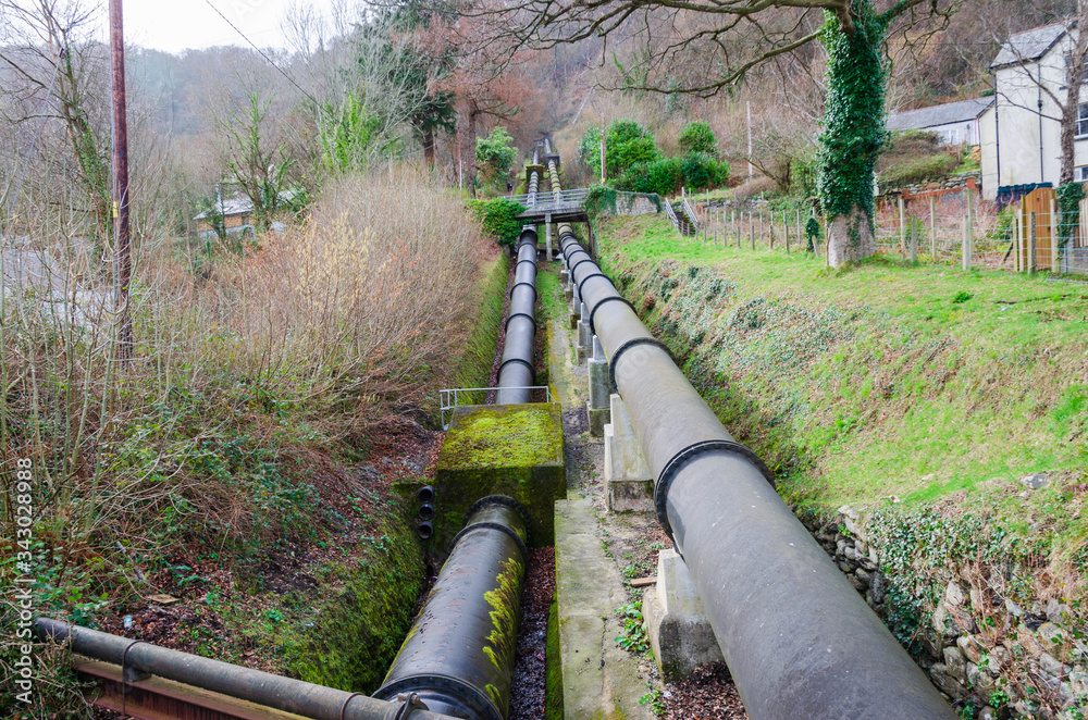 Hydro electric pipeline