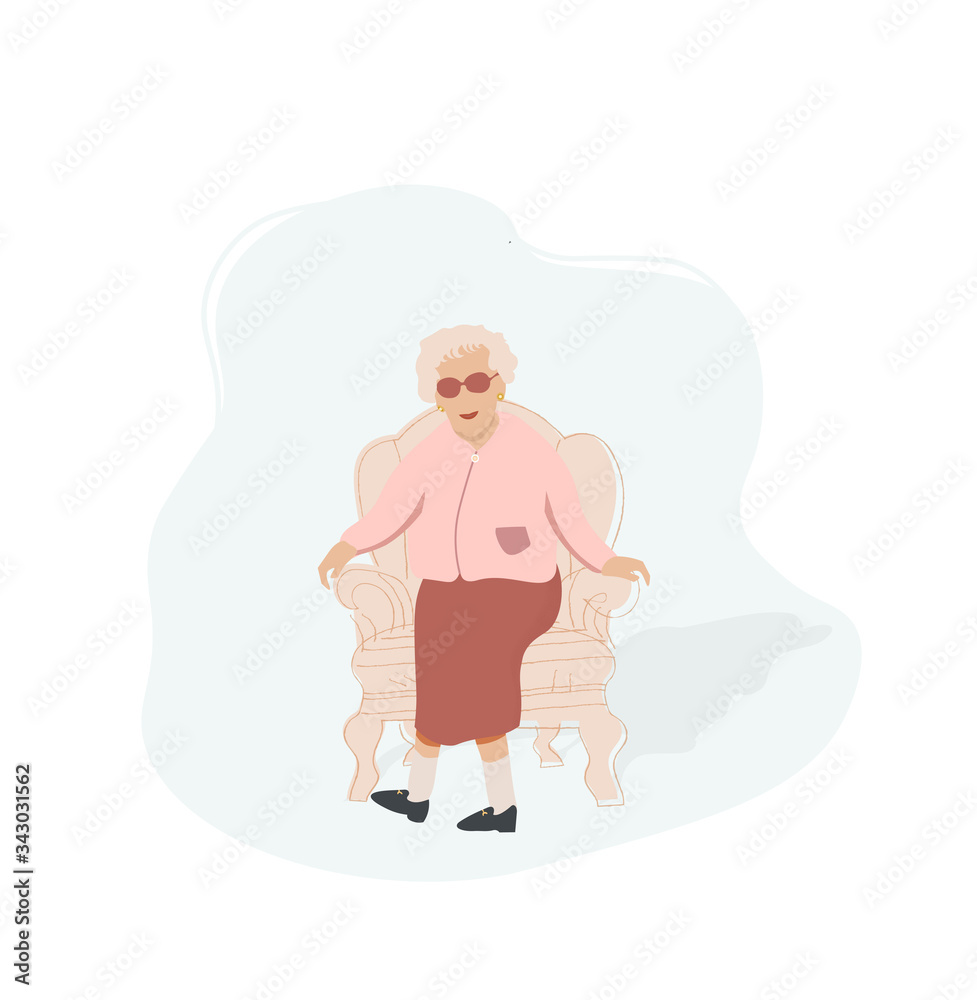 persona, old lady persona, old lady