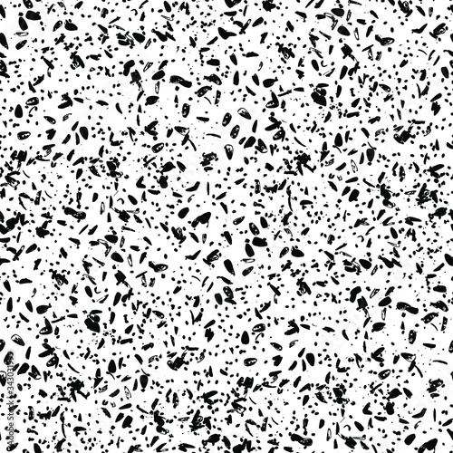 Seamless grunge speckled texture of dirt and grain