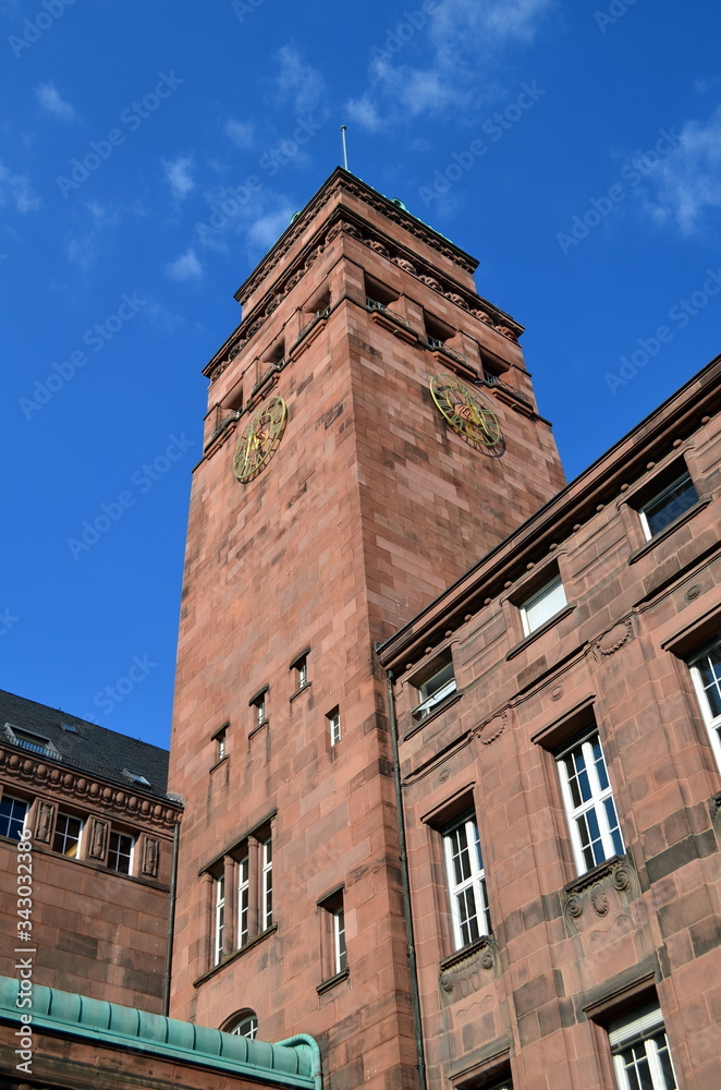 Türmchen an der Uni in Freiburg