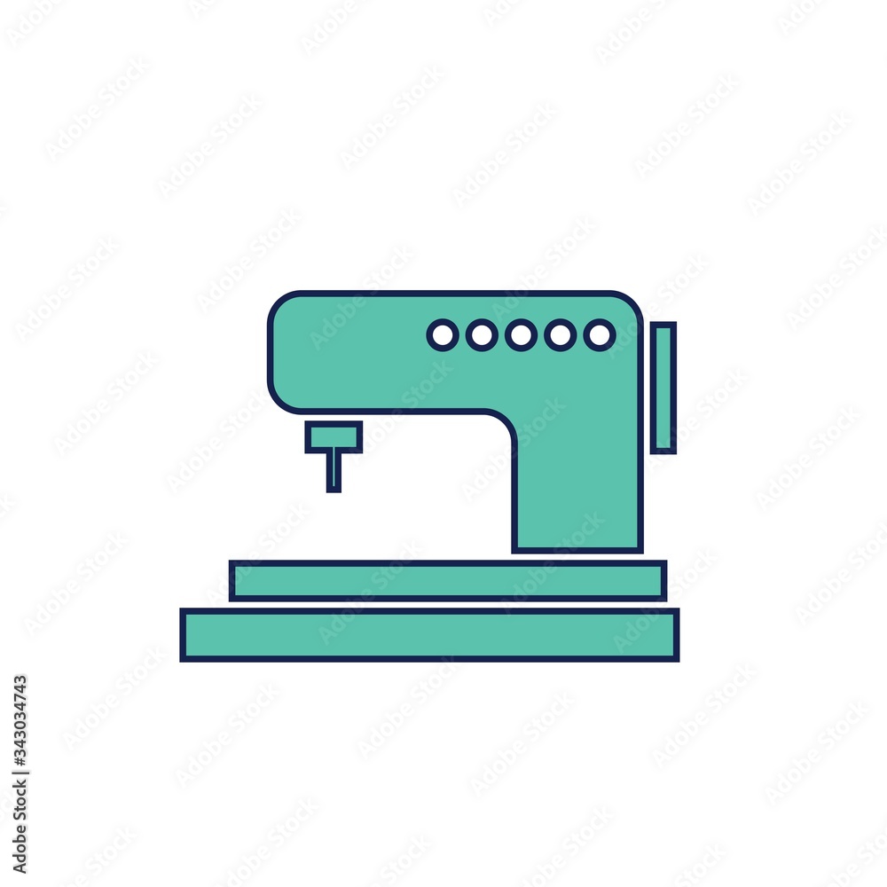 sewing machine icon vector illustration design