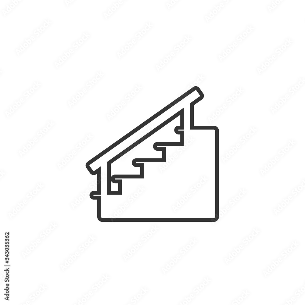 stairs icon vector illustration design stairs icon vector illustration design