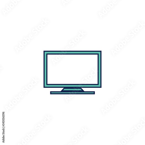 smart tv icon vector illustration design