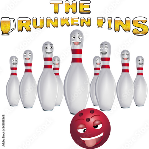 Bowling und Bier