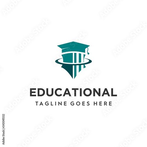 Abstract Design for Education logo