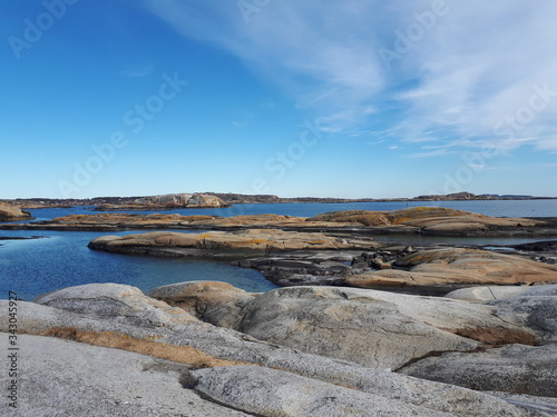 Picturesque landscape with rocks and sky - Verdens Ende 