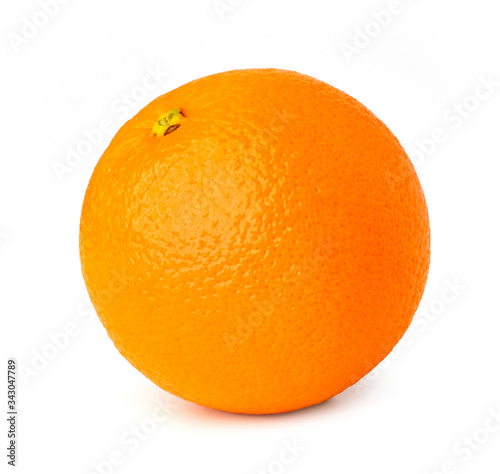 orange fruit isolate on white background