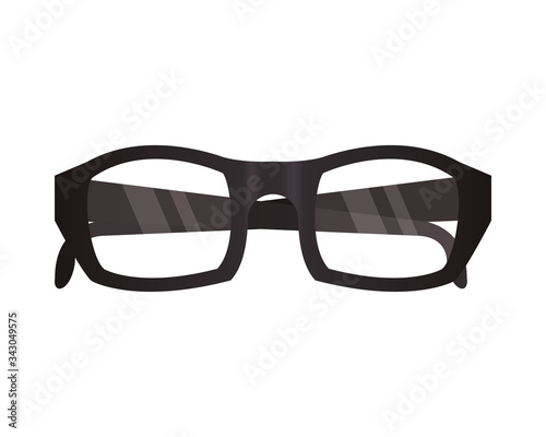 eyeglasses optical accessory isolated icon