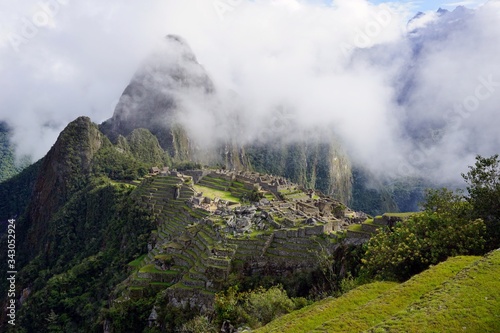 Magical atmosphere at Machu Picchu