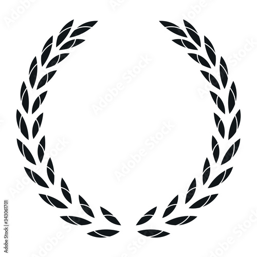 icon laurel wreath, spotrs design - original illustration © dream_master