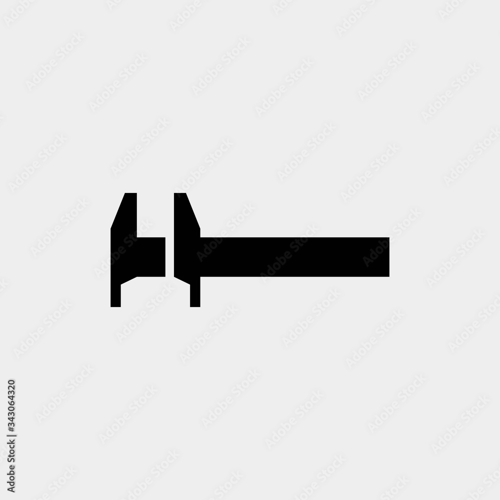 bonding rods icon vector illustration and symbol for website and graphic design bonding rods icon vector illustration and symbol for website and graphic design