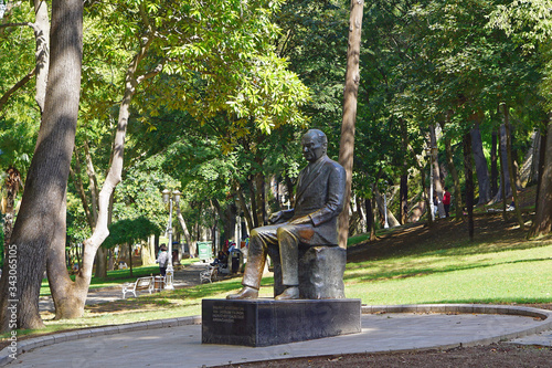 Ataturk monument Istanbul Turkey
