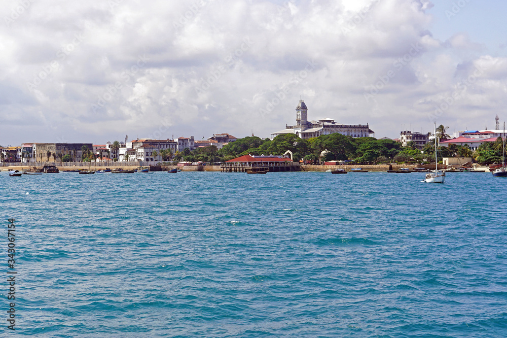 Zanzibar Town seascape Africa