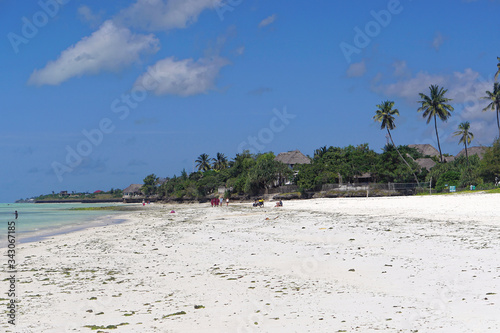 Fototapeta Naklejka Na Ścianę i Meble -  Zanzibar beach Africa