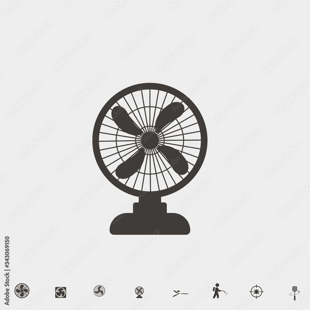 air fan icon vector illustration and symbol for website and graphic design air fan icon vector illustration and symbol for website and graphic design