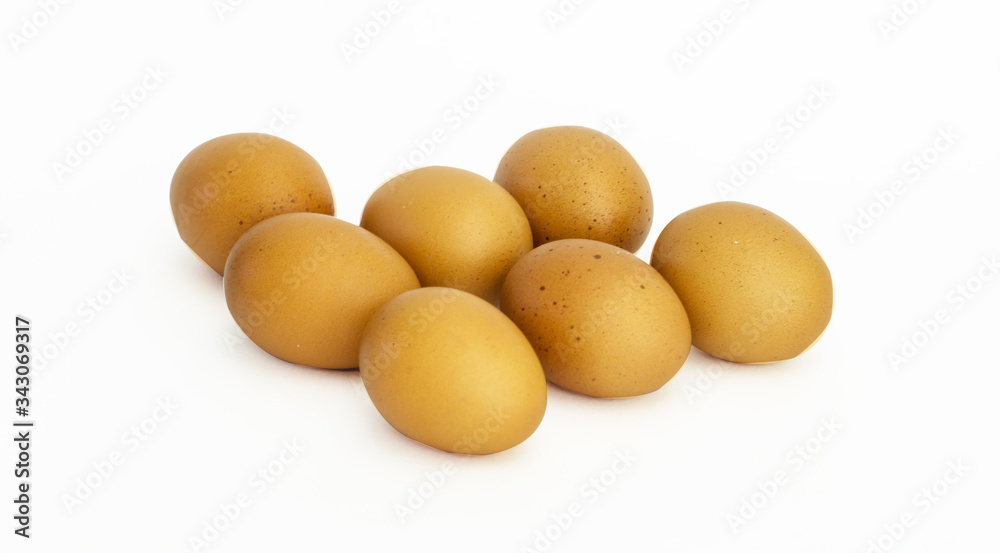 eggs isolated on white background. eggs isolated on white background.