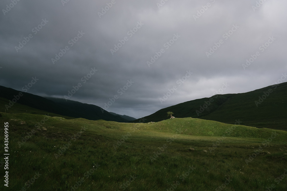 Landschaft Highland