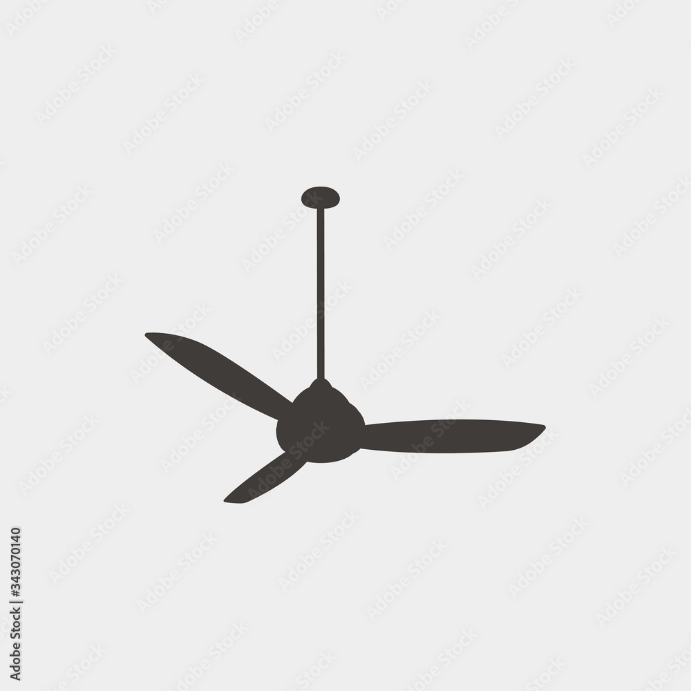 ceiling fan icon vector illustration and symbol for website and graphic design ceiling fan icon vector illustration and symbol for website and graphic design