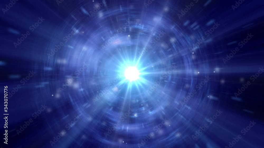 circular spiral tunnel in space circular spiral tunnel in space
