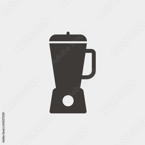 fruit mixer icon vector illustration and symbol for website and graphic design
