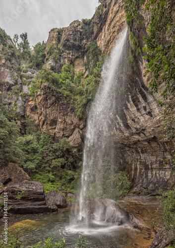 Gudu Falls near Mahai in the Drakensberg