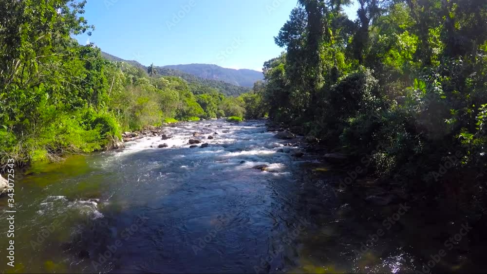 view of the serra da bocaina region, during the gold trail, classic brazilian trail. view of the serra da bocaina region, during the gold trail, classic brazilian trail.