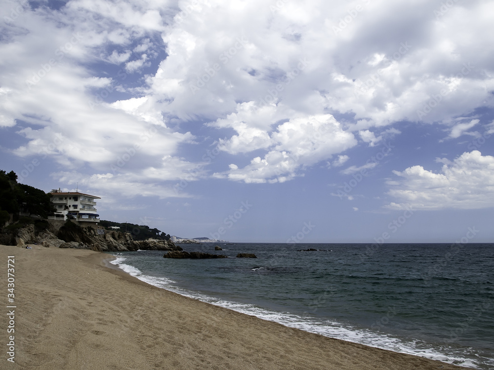 Natural paradise beach