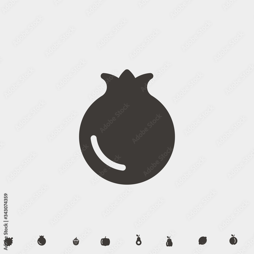 blueberry icon vector illustration and symbol for website and graphic design blueberry icon vector illustration and symbol for website and graphic design